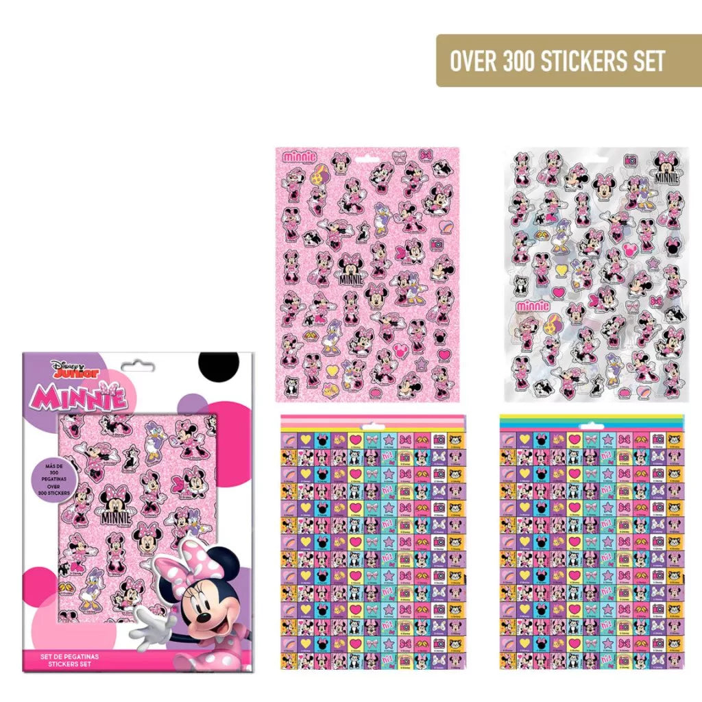 Disney Minnie Aufkleberset 300 Stück