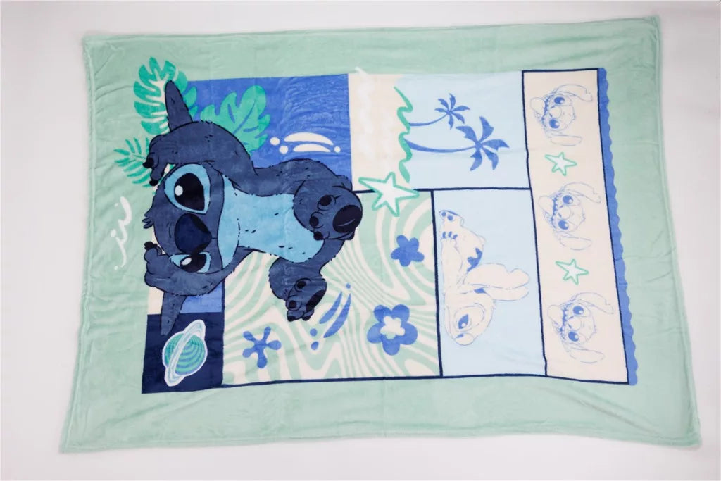 Disney Lilo und Stitch Ocean Breeze Flanell-Decke 110x150cm
