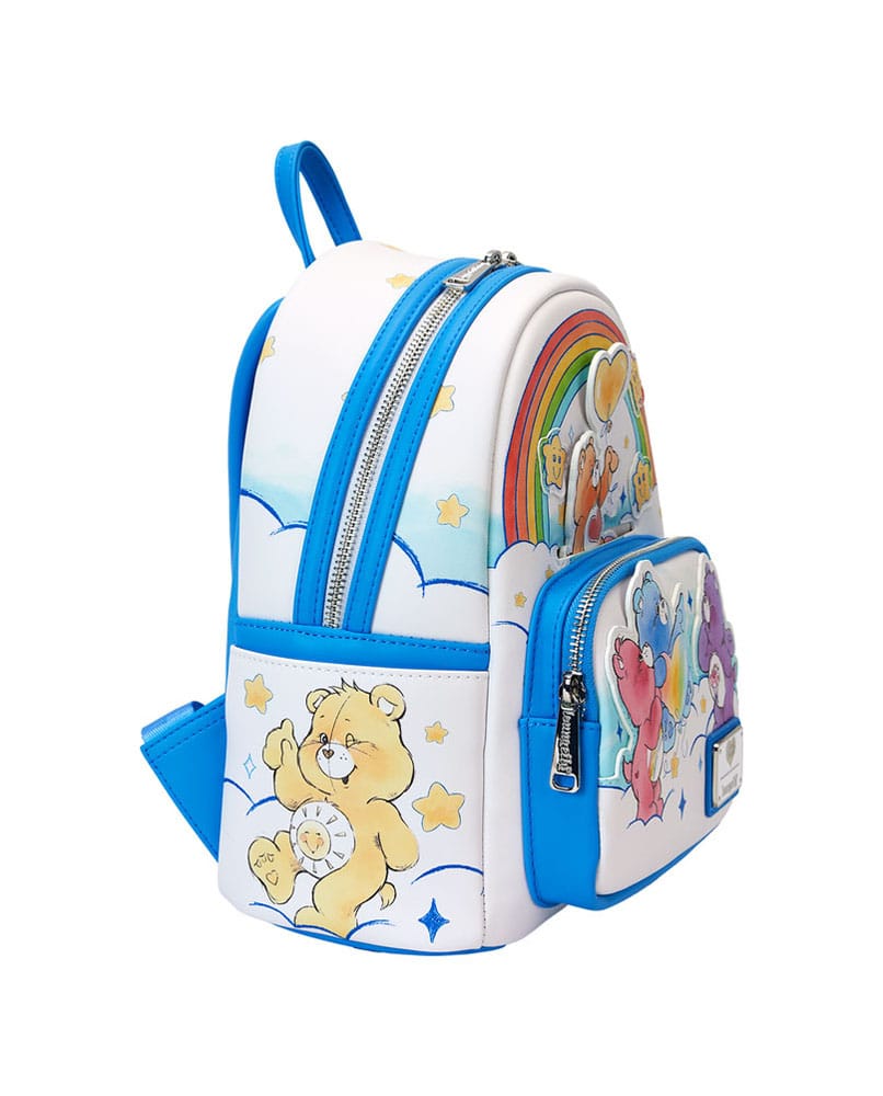 Vorbestellung Die Glücksbärchis by Loungefly Mini Rucksack Rainbow