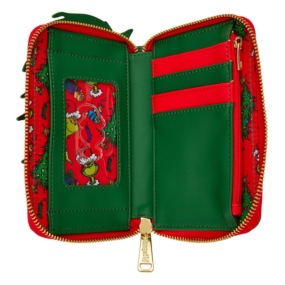 Vorbestellung Dr. Seuss by Loungefly Geldbeutel Grinch Holiday