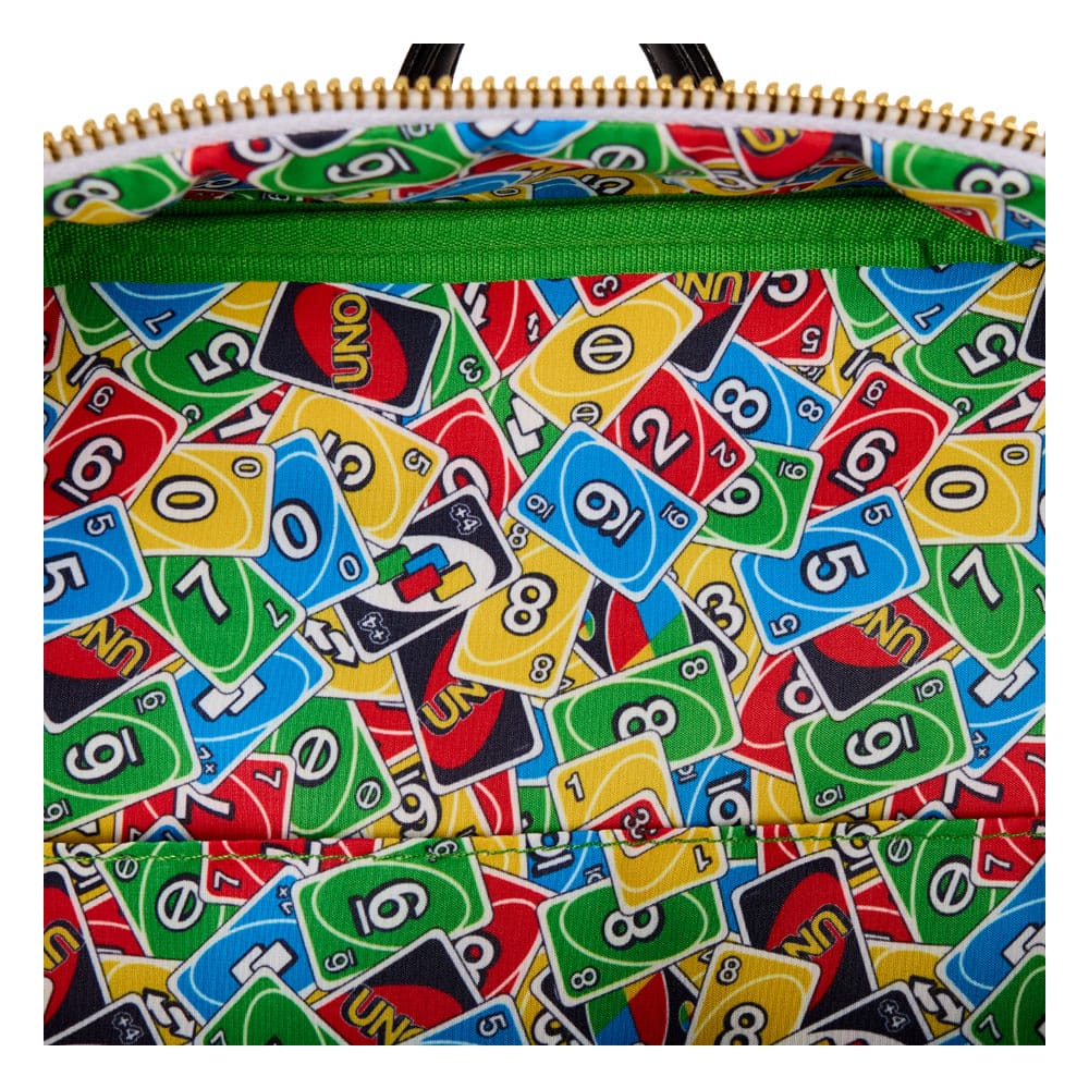 Vorbestellung Mattel Classic by Loungefly Mini Rucksack UNO Reverse Card