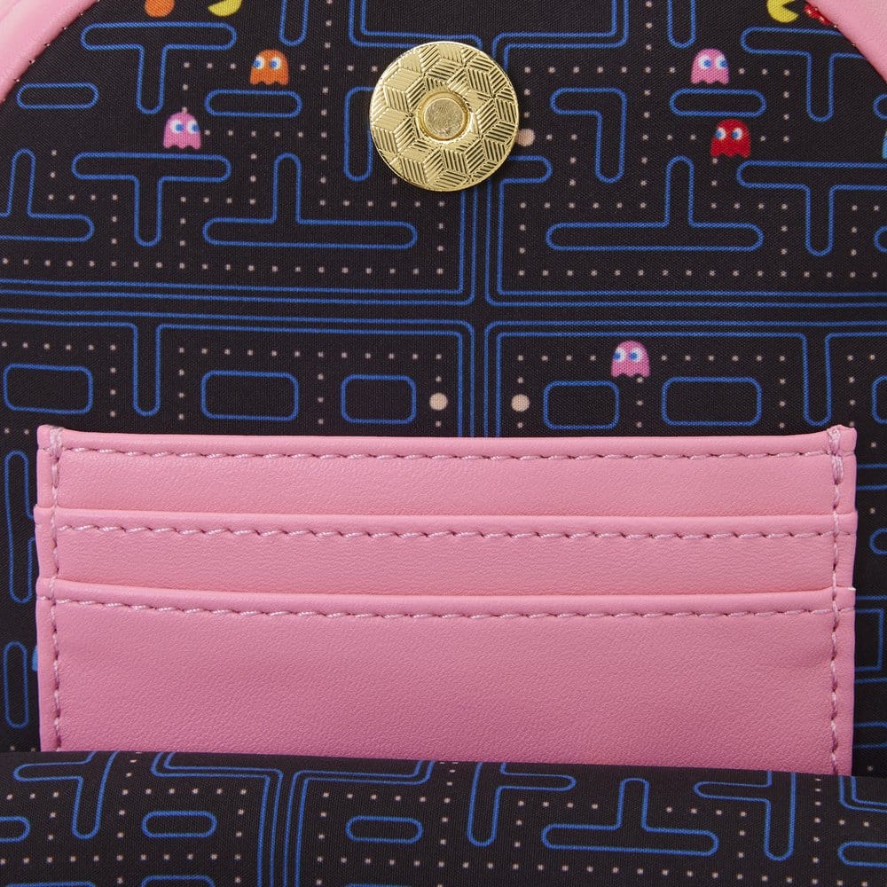 Vorbestellung Pac-Man by Loungefly Sling Brusttasche / Umhängetasche Pinky Ghost
