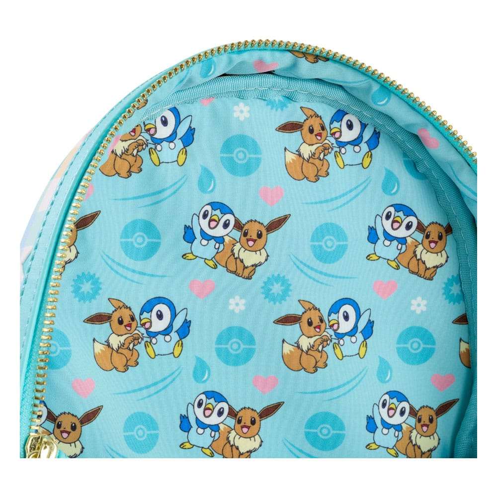 Vorbestellung Pokemon by Loungefly Mini Rucksack Piplup and Eevee