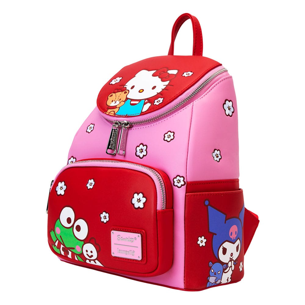 Vorbestellung Sanrio by Loungefly Mini Rucksack Hello Kitty & Friends Color Block