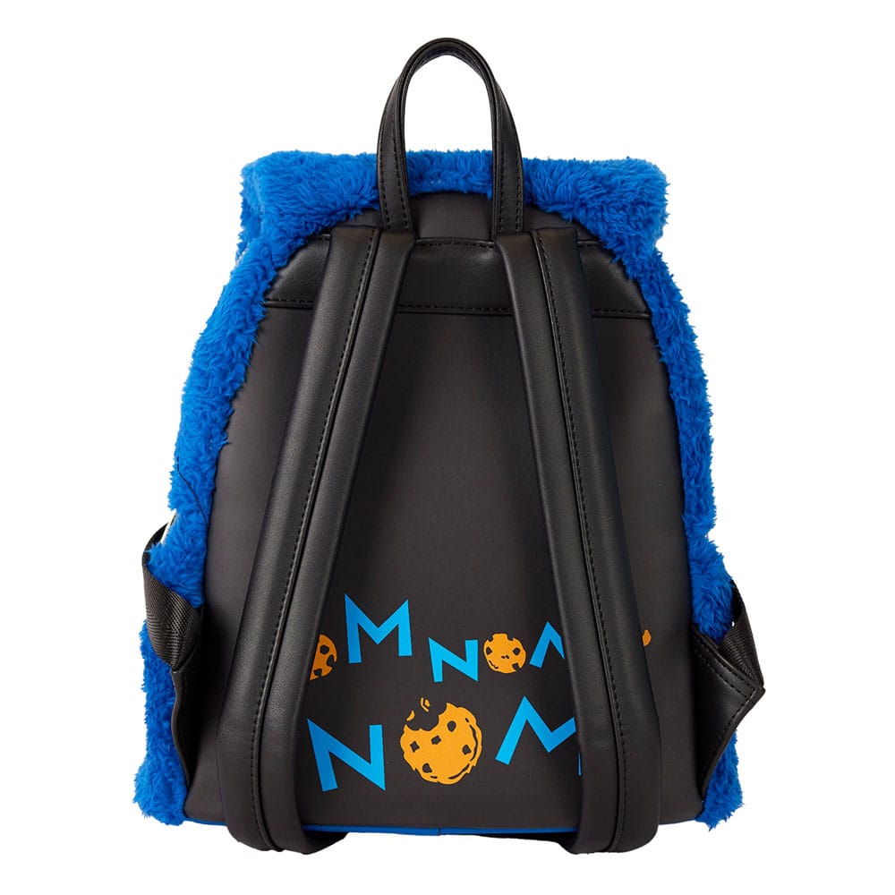 Vorbestellung Sesamstraße by Loungefly Plush Mini Rucksack Cookie Monster