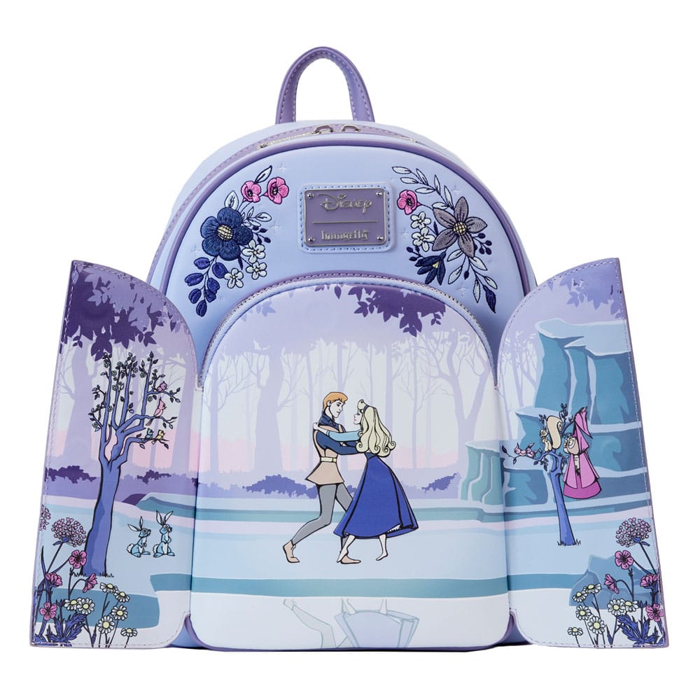 Vorbestellung Disney by Loungefly Mini-Rucksack Sleeping Beauty 65th Anniversary Scene