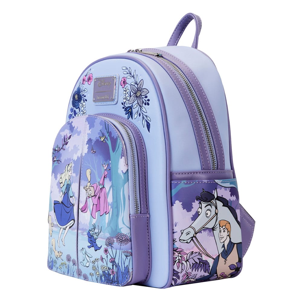 Vorbestellung Disney by Loungefly Mini-Rucksack Sleeping Beauty 65th Anniversary Scene
