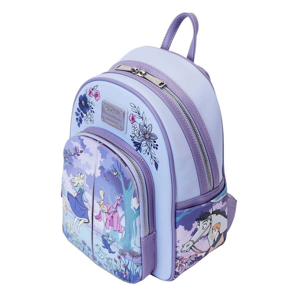 Vorbestellung Disney by Loungefly Mini-Rucksack Sleeping Beauty 65th Anniversary Scene