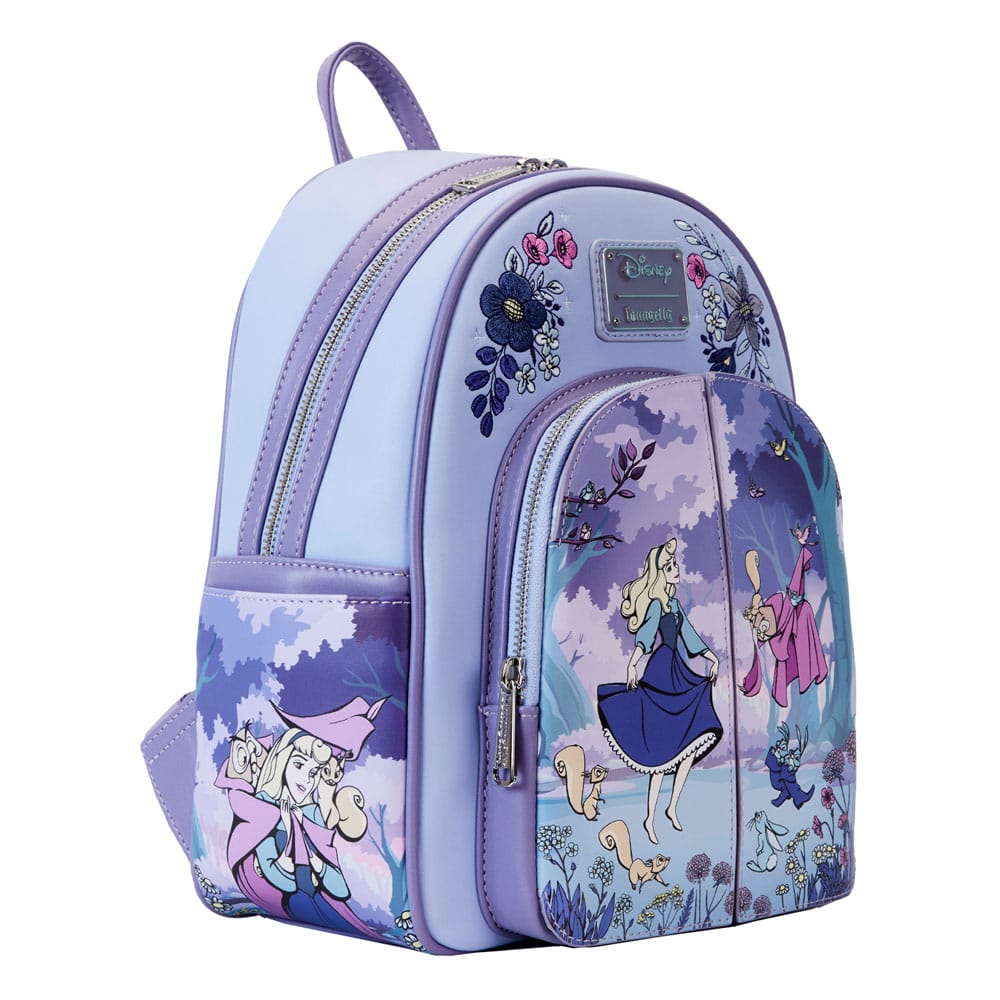 Vorbestellung Disney by Loungefly Mini-Rucksack Sleeping Beauty 65th Anniversary Scene