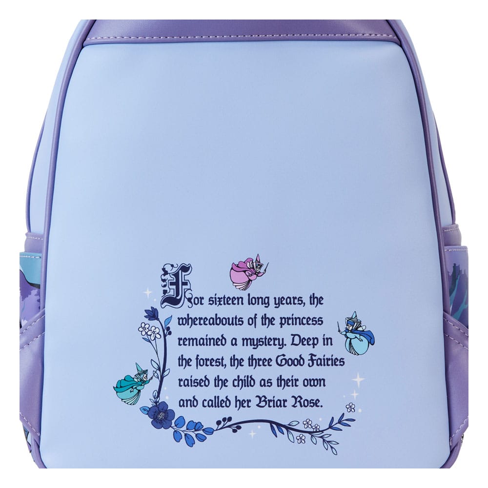 Vorbestellung Disney by Loungefly Mini-Rucksack Sleeping Beauty 65th Anniversary Scene