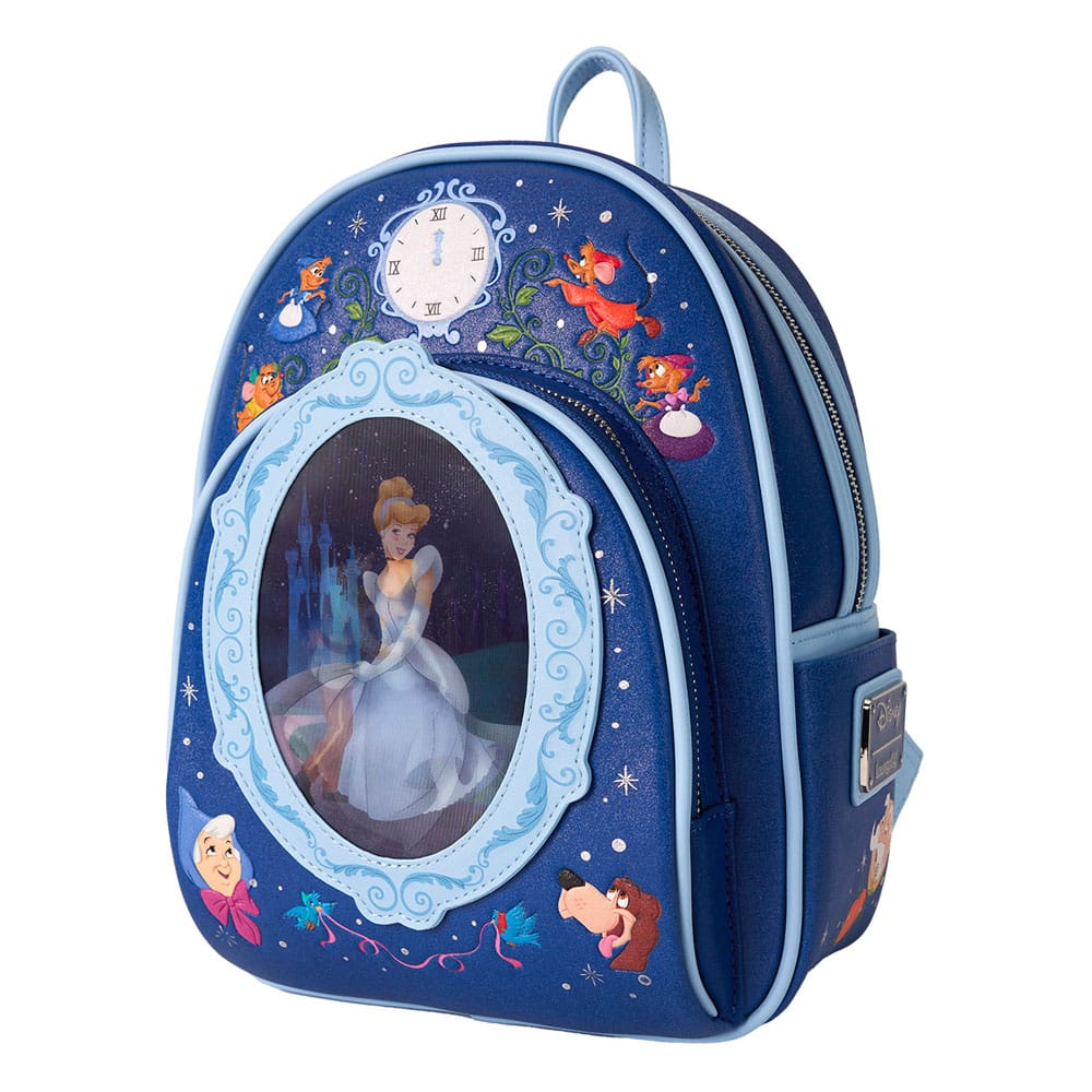 Vorbestellung Disney by Loungefly Mini Rucksack 75th Anniversary Cinderella Lenticular
