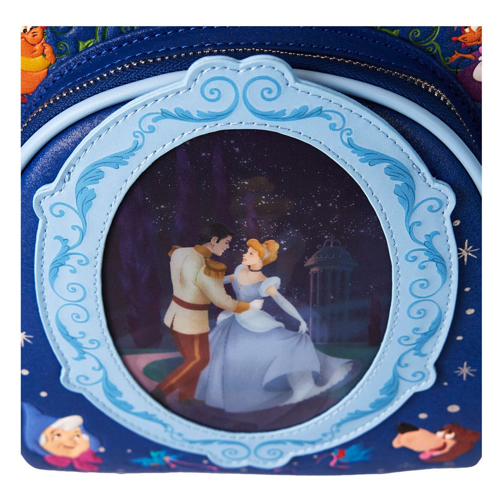 Vorbestellung Disney by Loungefly Mini Rucksack 75th Anniversary Cinderella Lenticular