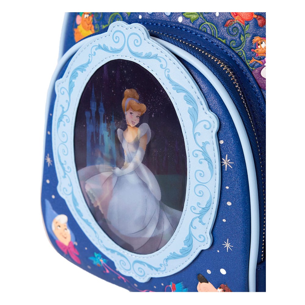 Vorbestellung Disney by Loungefly Mini Rucksack 75th Anniversary Cinderella Lenticular