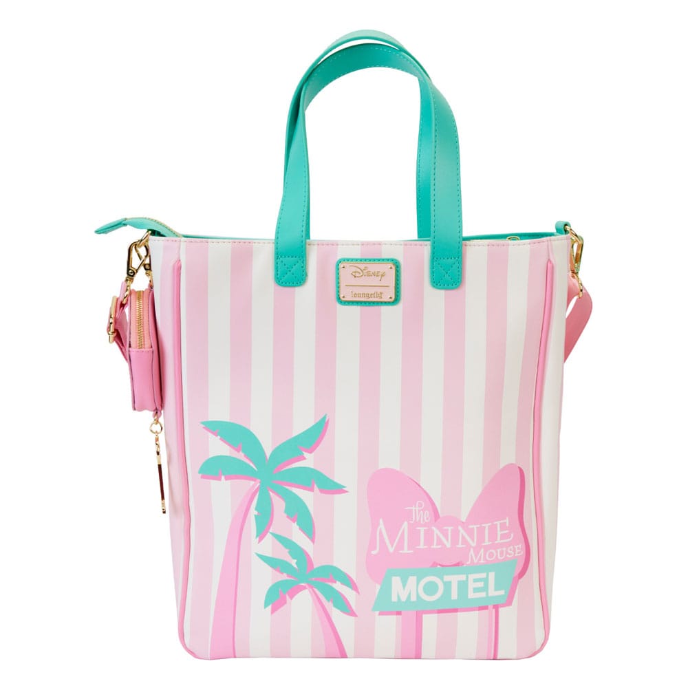 Vorbestellung Disney by Loungefly Tragetasche mit Geldbeutel Minnie Mouse Vacation Style