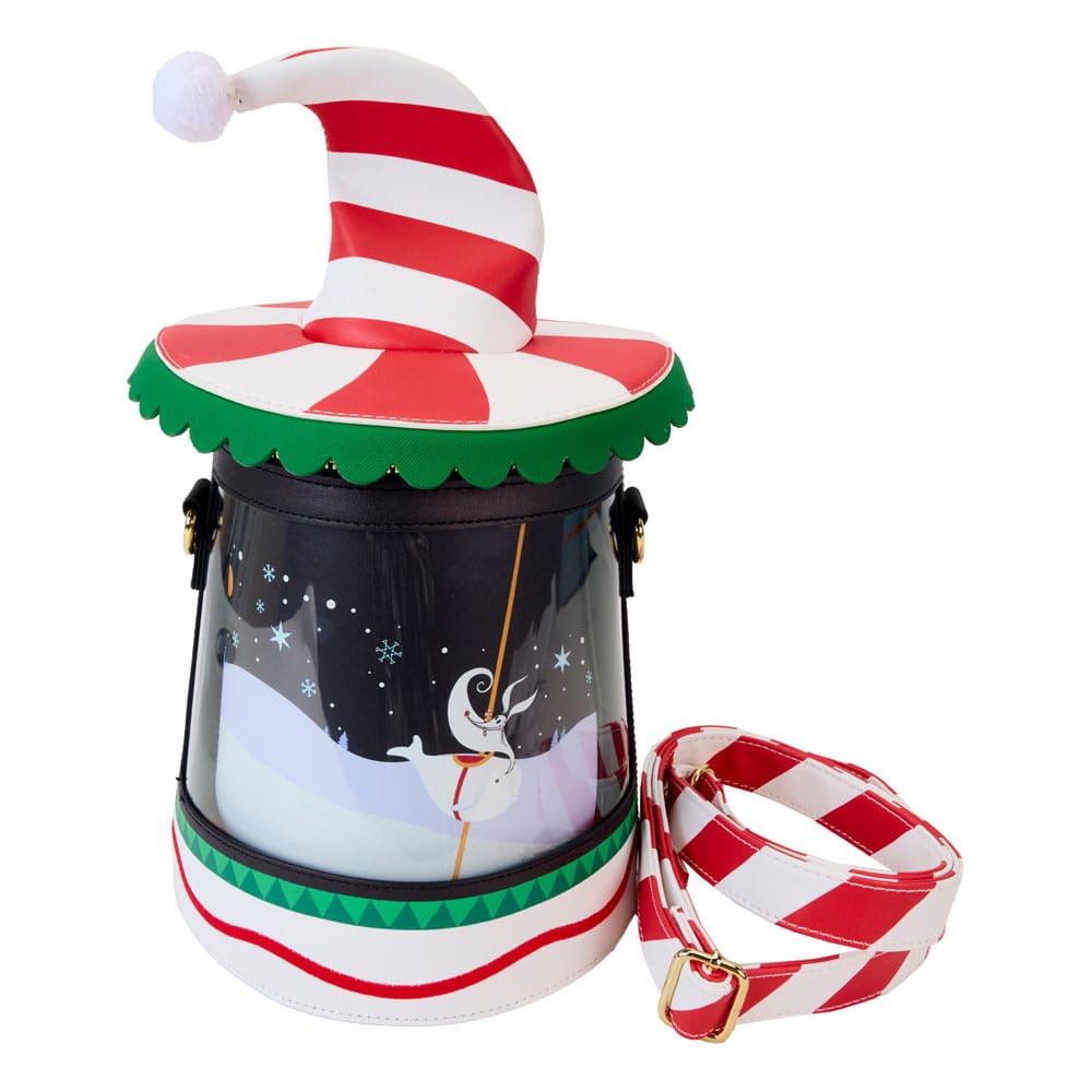 Vorbestellung Nightmare before Christmas by Loungefly Umhängetasche Candy Cane Jack