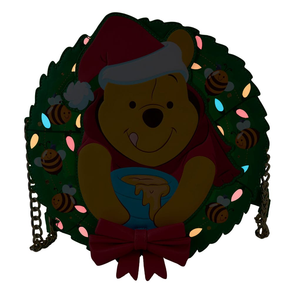 Vorbestellung Disney by Loungefly Umhängetasche Winnie the Pooh Stuck in Wreath