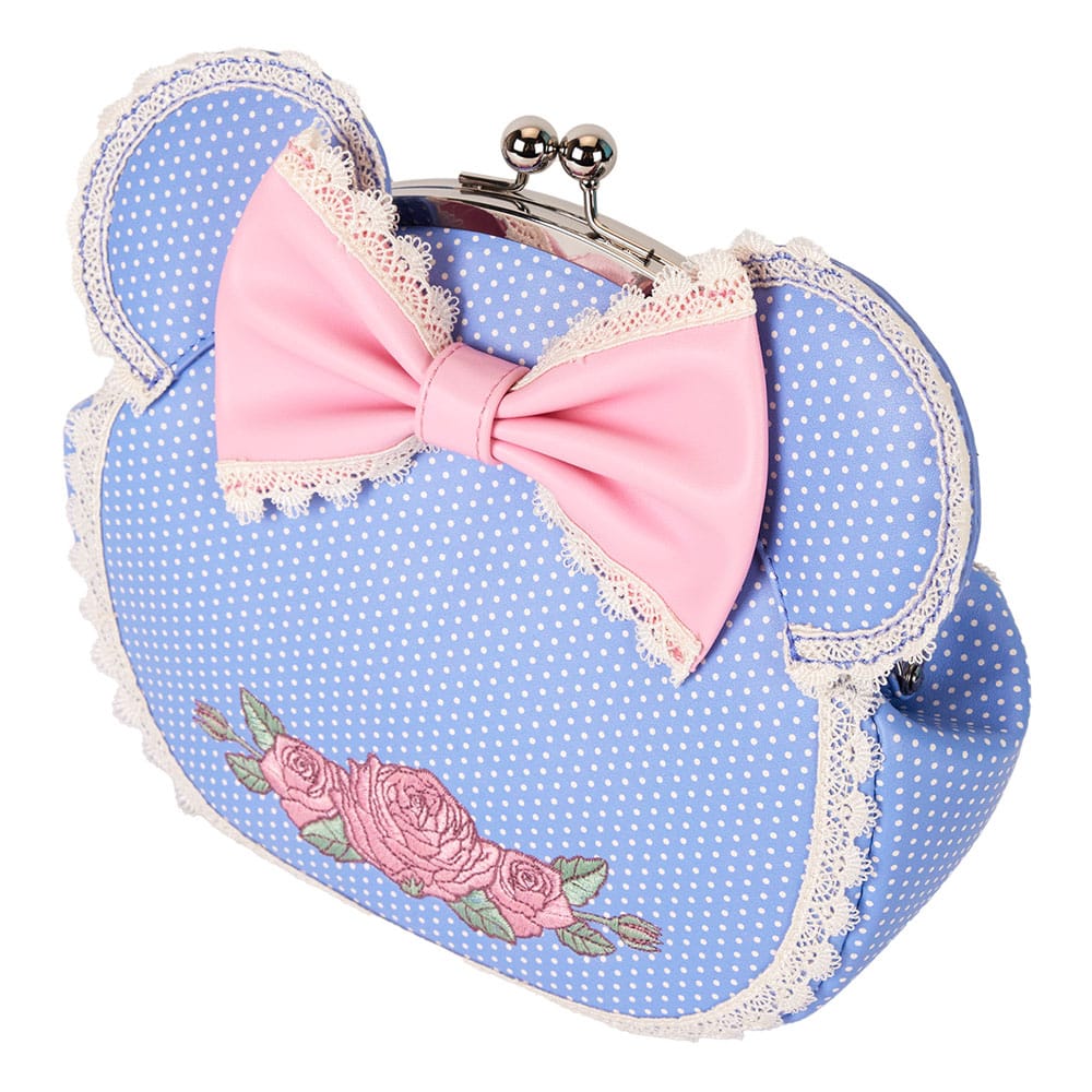 Vorbestellung Disney by Loungefly Umhängetasche Minnie Floral and Lace Kisslock