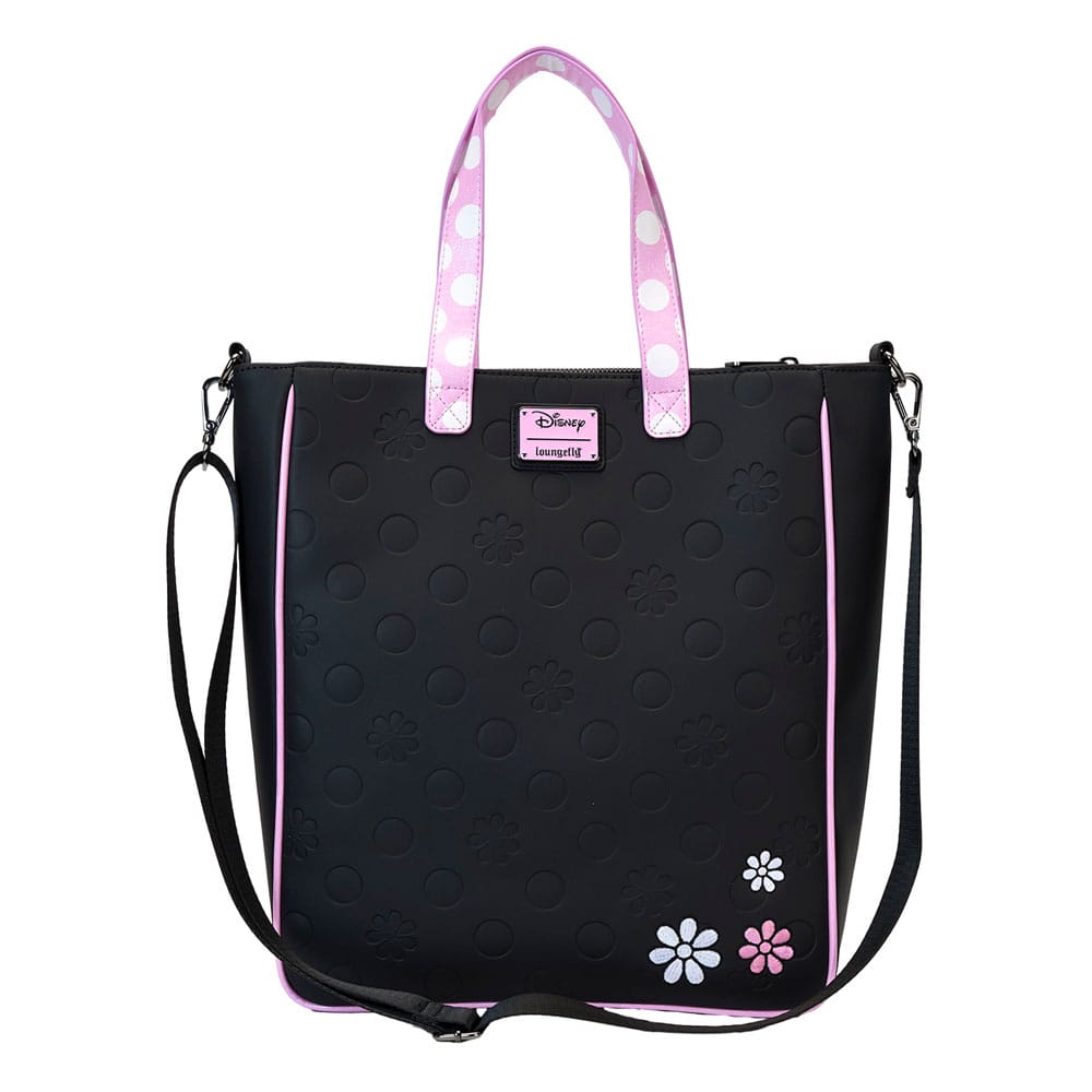 Vorbestellung Disney by Loungefly Umhängetasche mit Geldbeutel Minnie Floral Rock the Dots