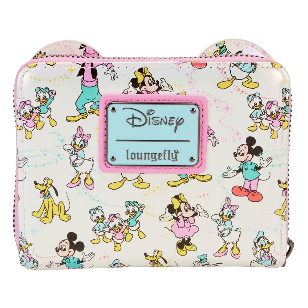 Vorbestellung Disney by Loungefly Geldbeutel Mickey & Friends 100th Anniversary AOP
