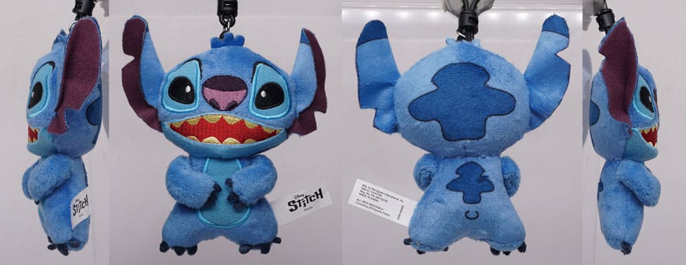 Lilo & Stitch Plüsch-Taschenanhänger Stitch