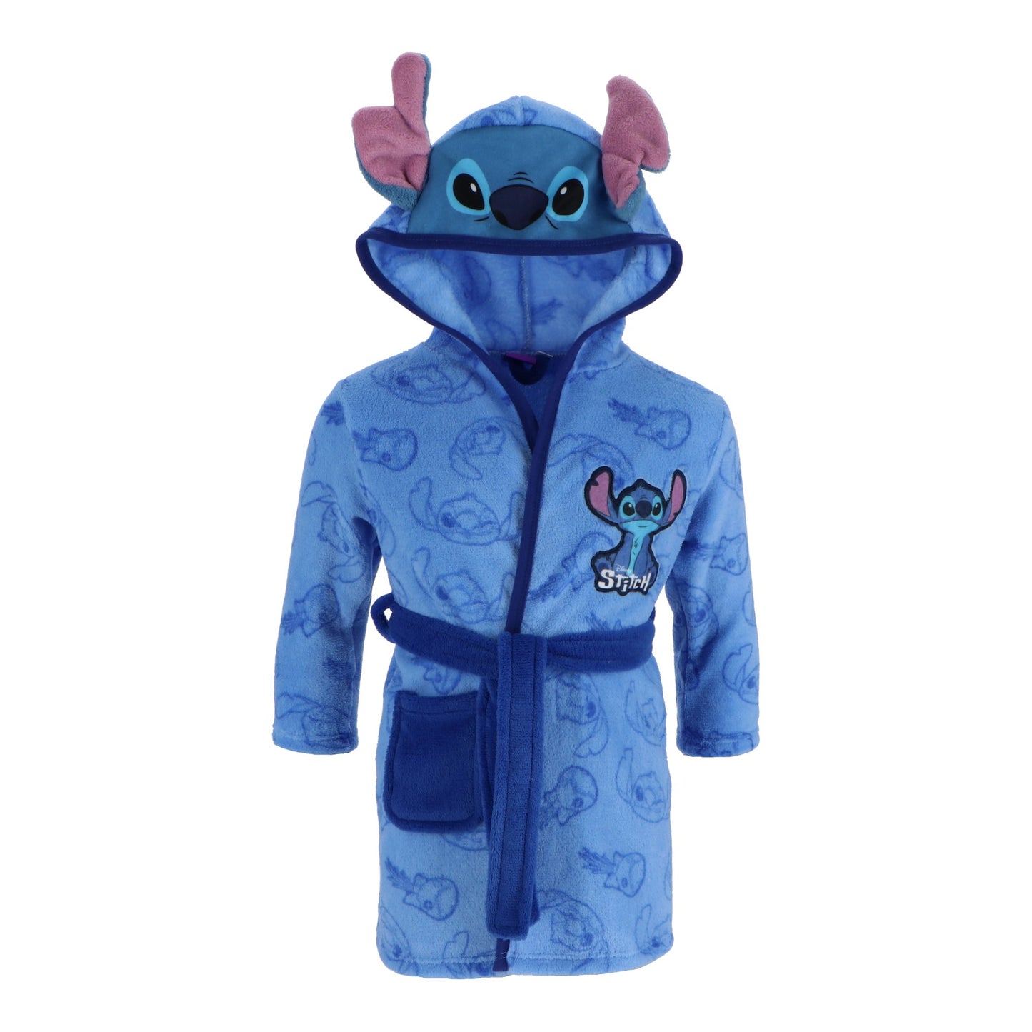 Lilo & Stitch Korallen-Fleece-Bademantel
