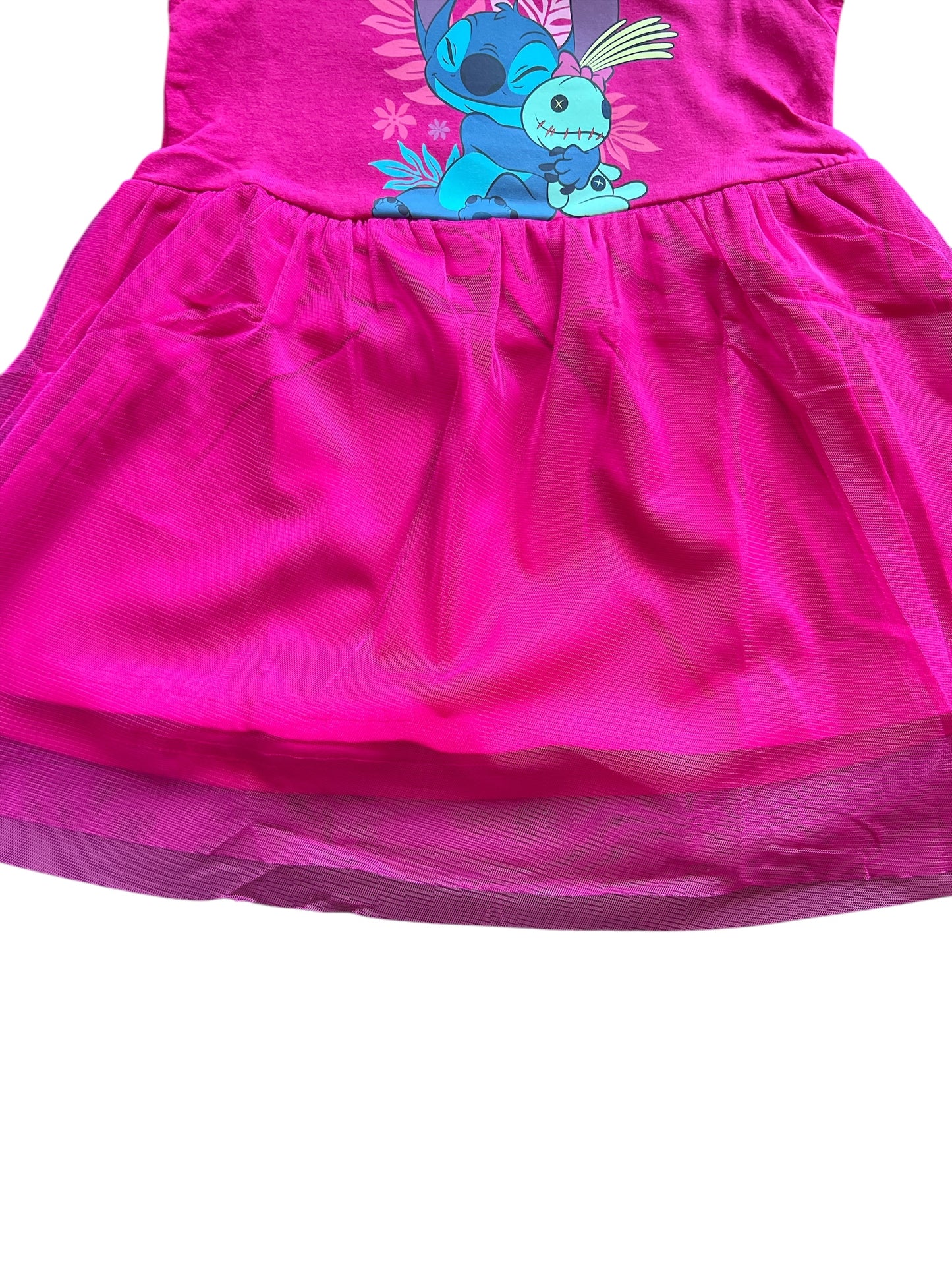 Stitch Sommer Kleid Pink