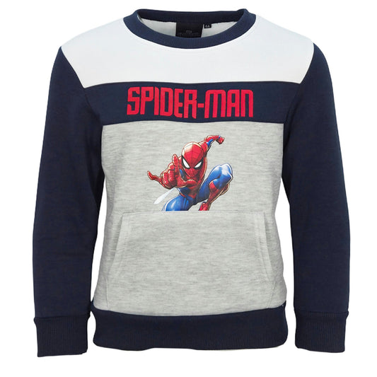 Spiderman Grey Kinderpullover