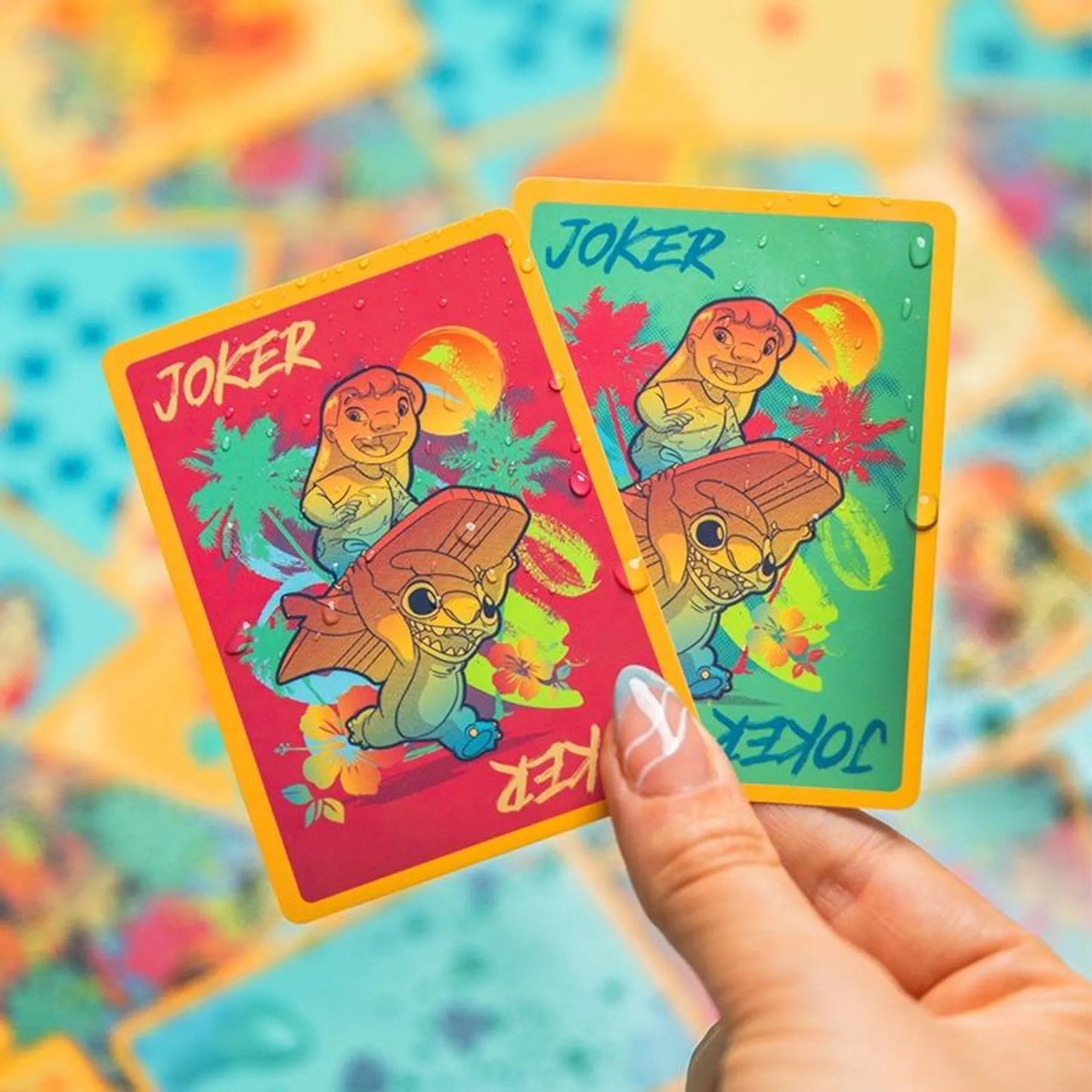 Lilo & Stitch Spielkarten Waterproof