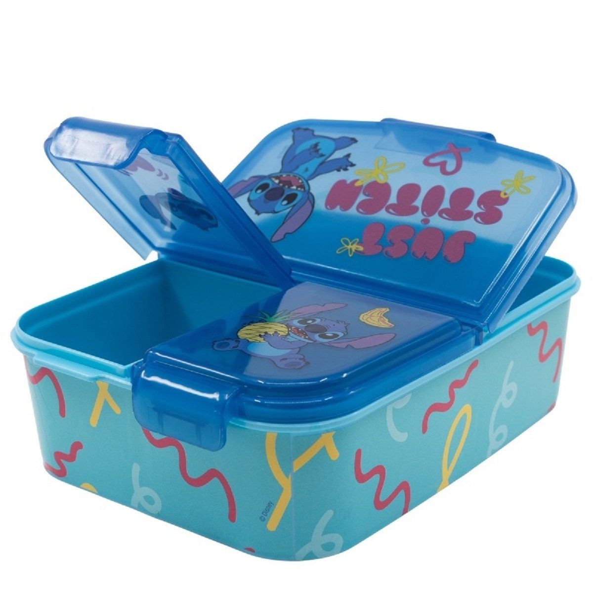Lilo & Stitch Kinder Brotdose Lunchbox 3 Fächer