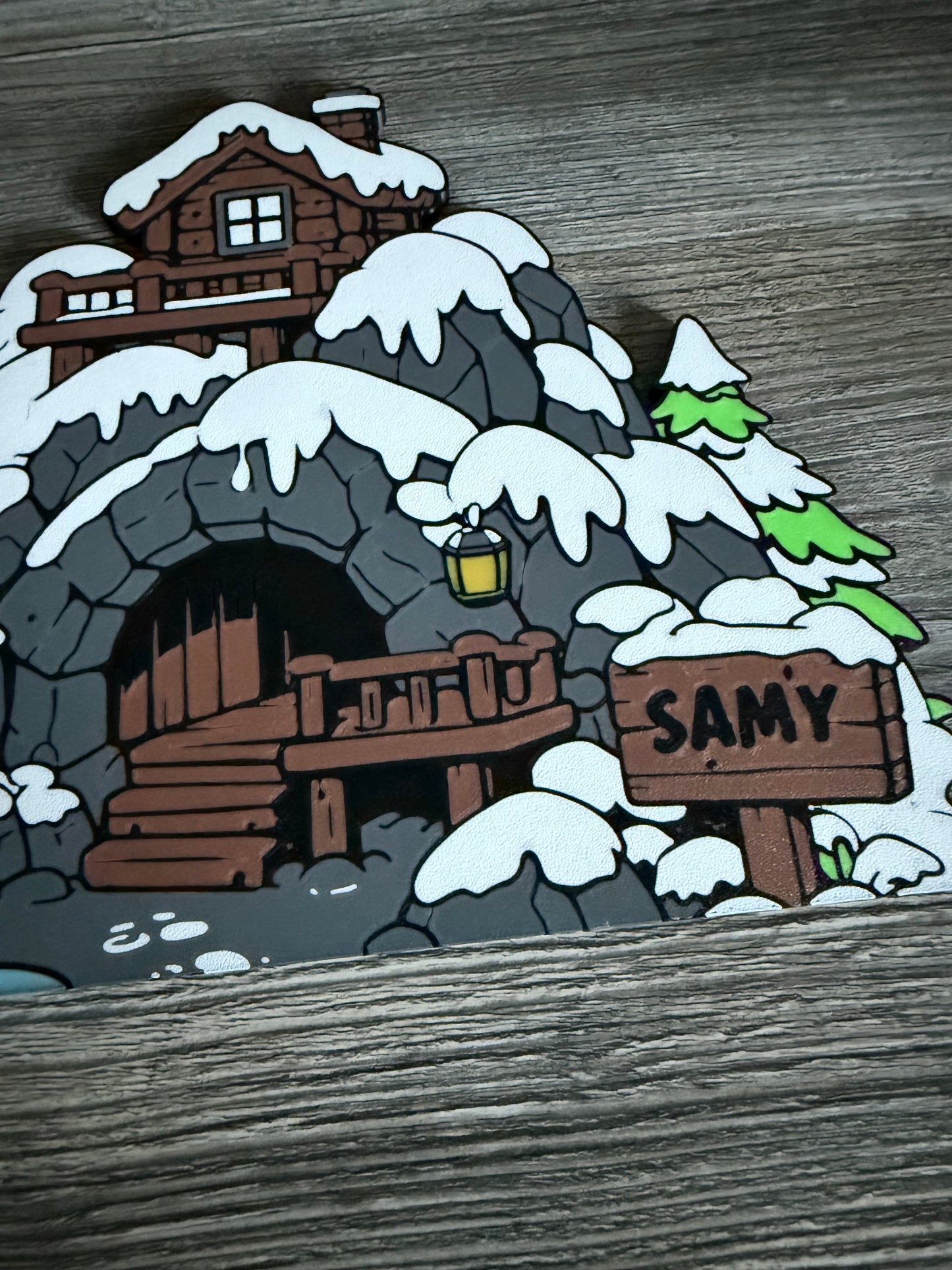 Elly‘s World Schneefelsen-Höhle von Samy dem sibirischen Tiger