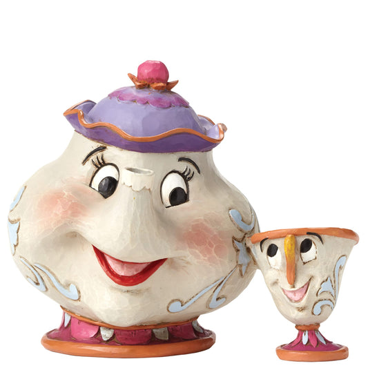 Figur Mrs Potts Und Zip Disney Traditions