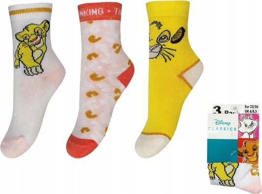 3er-Pack Disney Der König der Löwen Kinder Socken