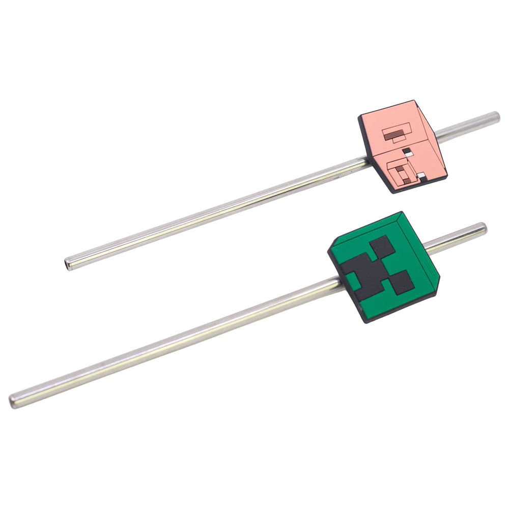 Edelstrahl Trinkhalm set Minecraft