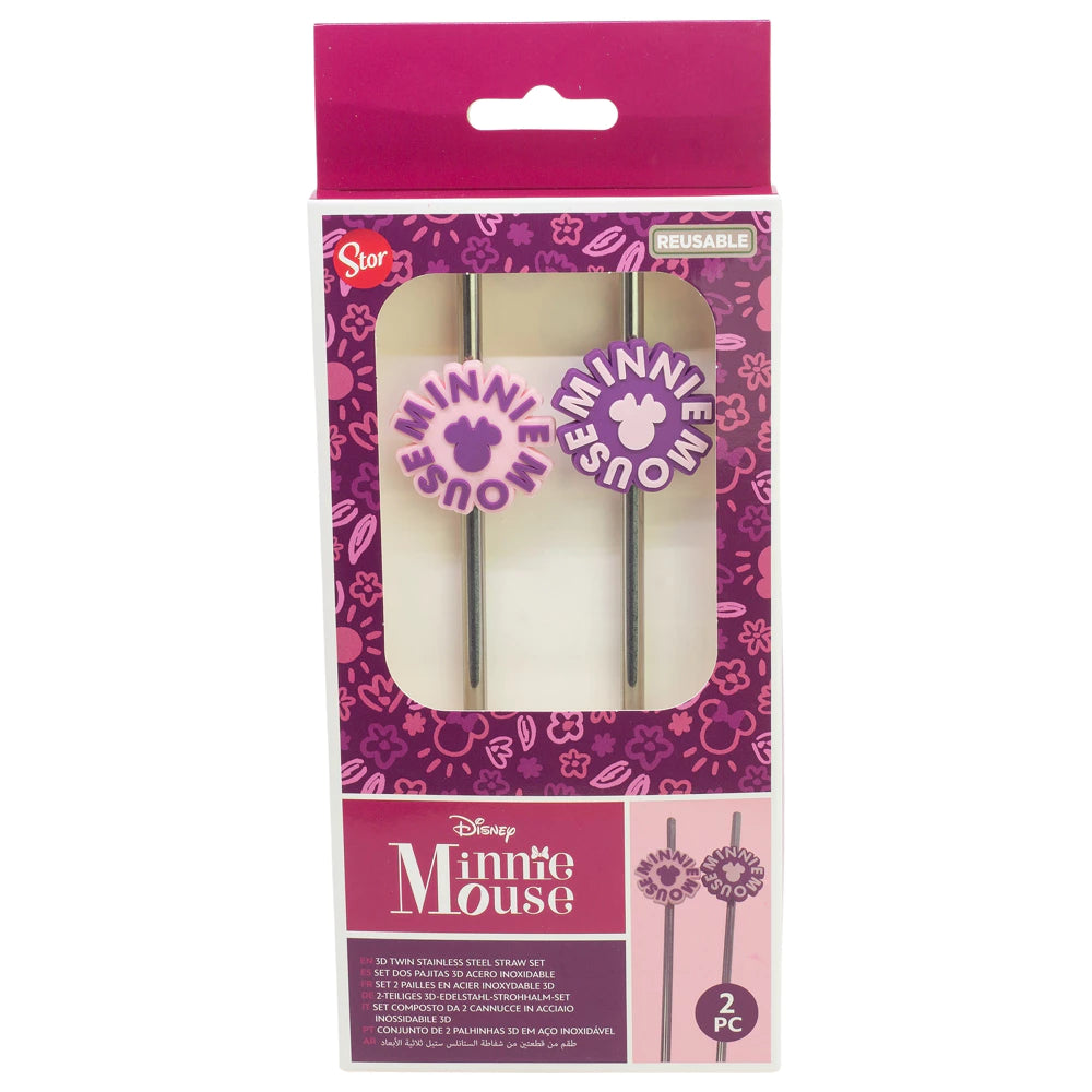 Edelstrahl Trinkhalm set Minnie