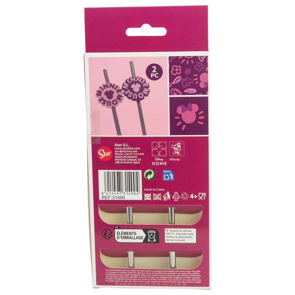 Edelstrahl Trinkhalm set Minnie