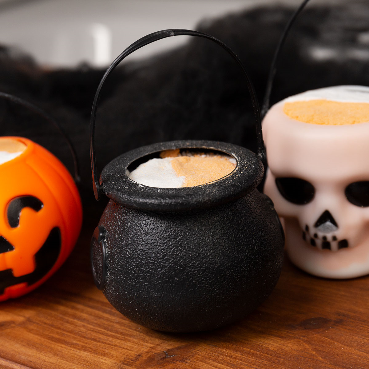 Badebombe HAPPY HALLOWEEN in Kesselform