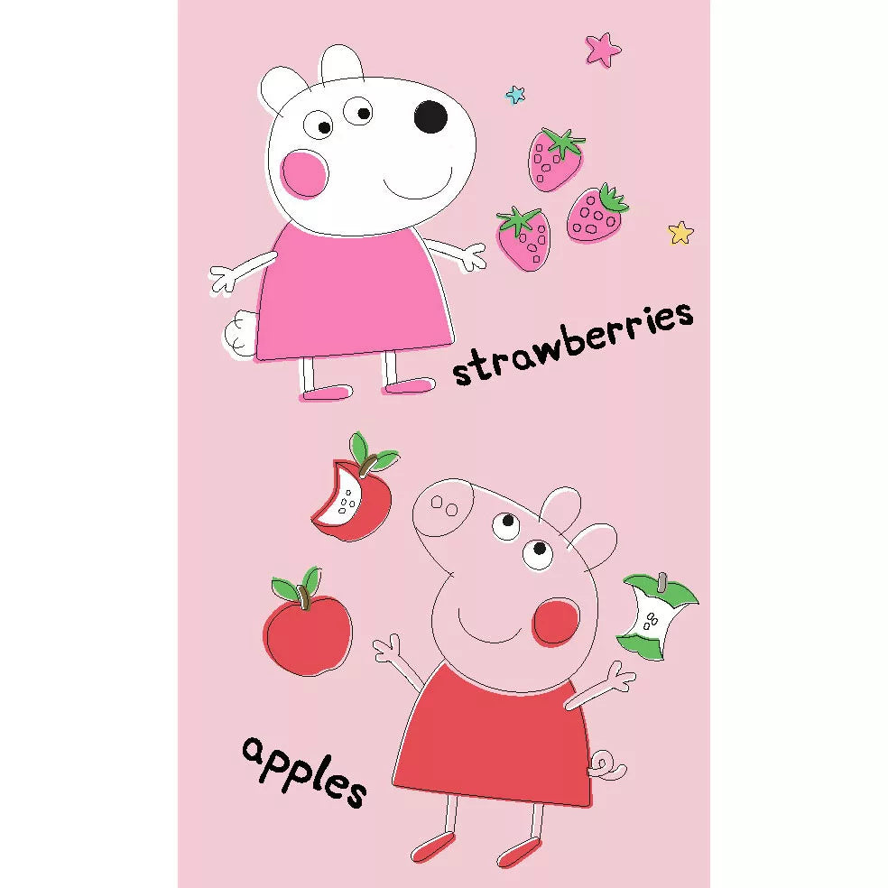 Peppa Wutz Fruits Handtuch Gesichtstuch