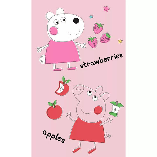 Peppa Wutz Fruits Handtuch Gesichtstuch