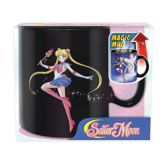 Sailor Moon - Thermoeffekt Tasse King Size "Sailor & Chibi"