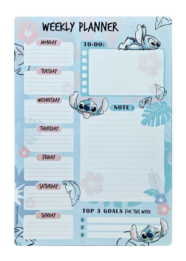 Lilo & Stitch - Wochenplaner