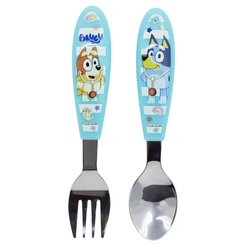 Bluey Metall ergonomisches Besteckset - 2-teilig