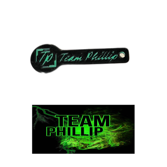 Team Phillip Einkaufswagenlöser, Einkaufswagenchip, Schlüsselanhänger abziehbar 3D-Gedruckt