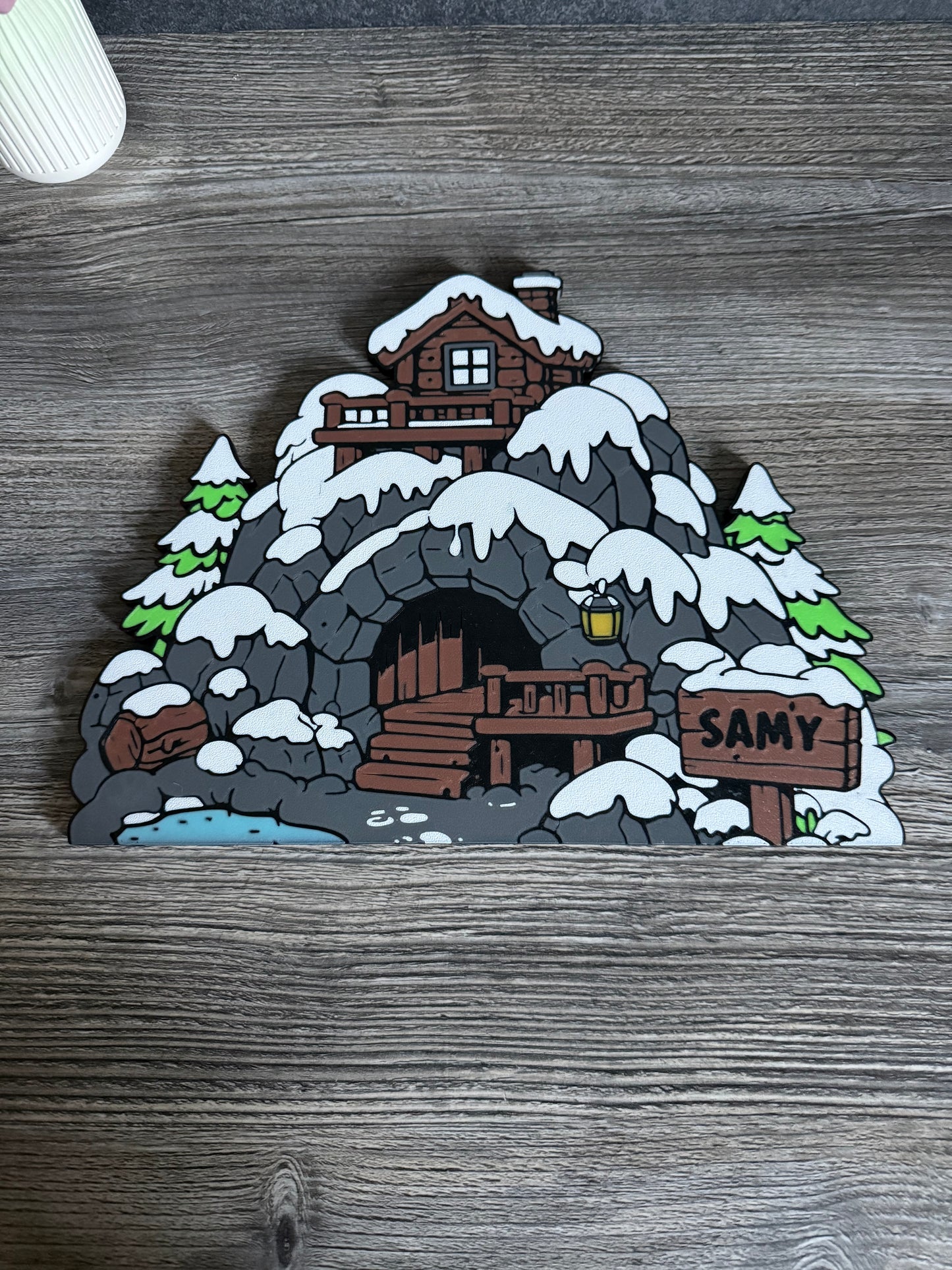 Elly‘s World Schneefelsen-Höhle von Samy dem sibirischen Tiger