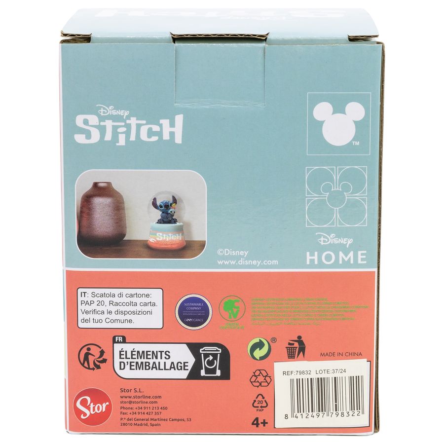Stitch - Schneekugel aus Glas - 10 cm