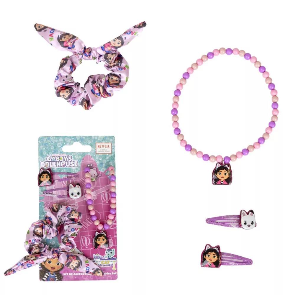 Gabby's Dollhouse Halskette und Haarschmuck Set