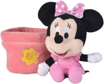 Disney Plüschfiguren Blumentopf 18 cm