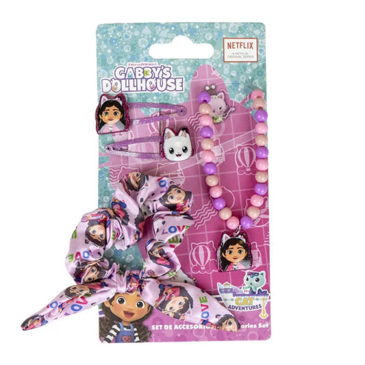Gabby's Dollhouse Halskette und Haarschmuck Set