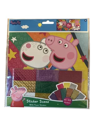 Peppa Pig Sticker Scene