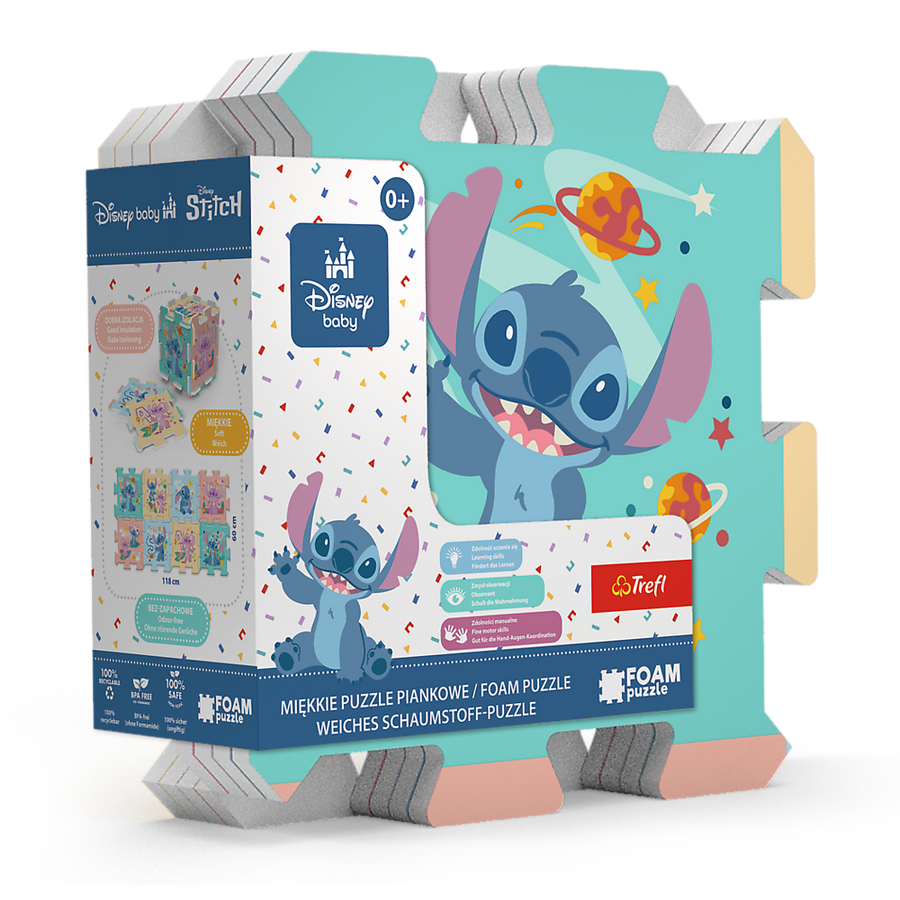 Disney Lilo & Stitch - Schaumstoff-Puzzle - 8 Teile