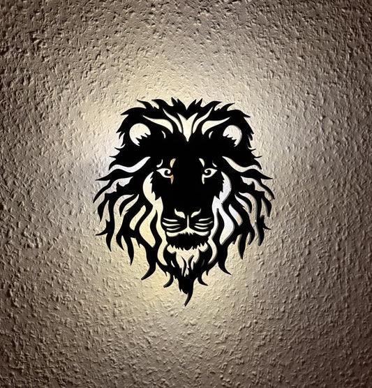 Motiv Lampe Löwe 3D